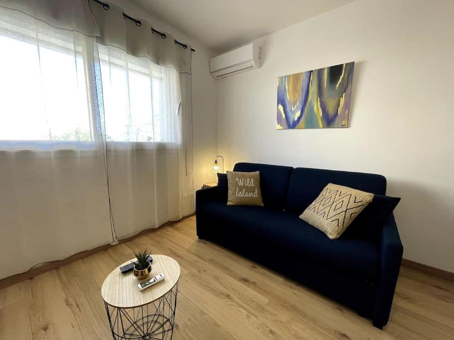 Charmant Studio Climatise Avec Parking, Au Coeur De Pietranera, Plage A 500M, Bastia A 2Km Ville-di-Pietrabugno Kültér fotó